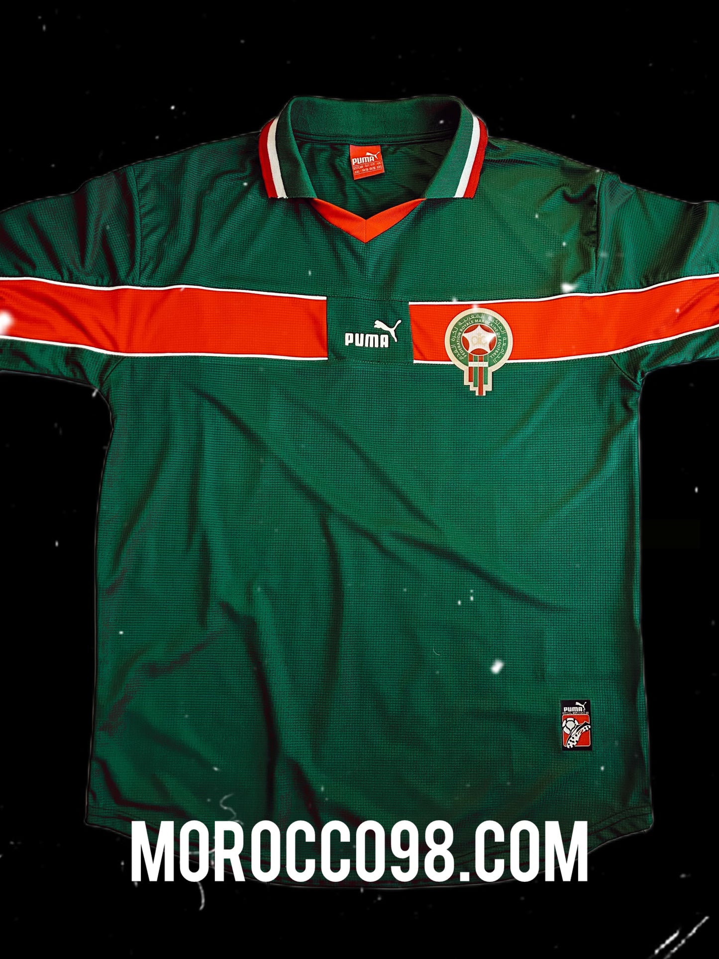 Maillot Maroc 1998 - Reproduction Authentique | Équipe Nationale