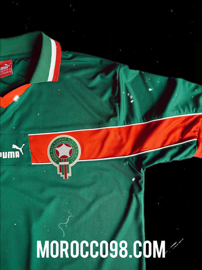 Maillot Maroc 1998 - Reproduction Authentique | Équipe Nationale