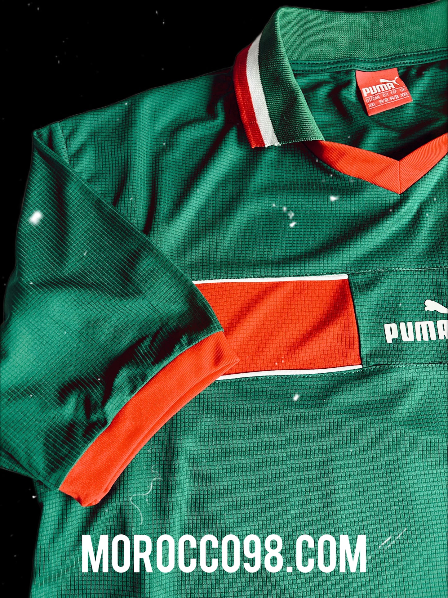 Maillot Maroc 1998 - Reproduction Authentique | Équipe Nationale